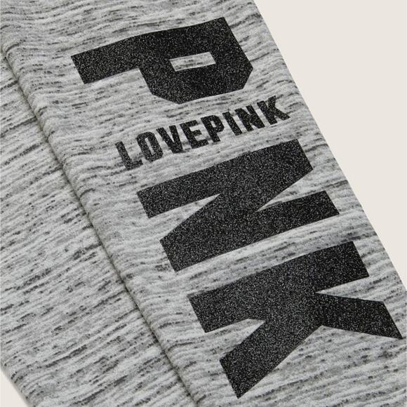 Victoria's Secret Pink High Waist Full Length V Winter Legging Gray NWT SZ M - Picture 4 of 6